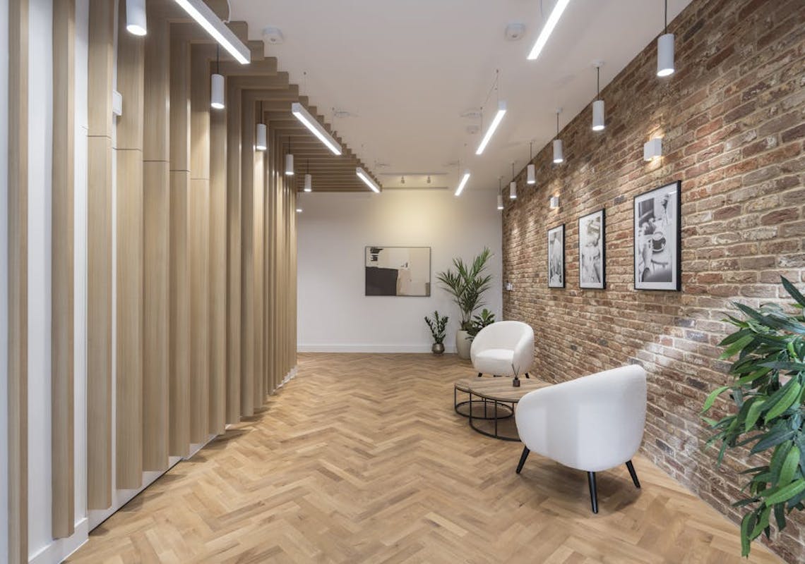 12 Alfred Place  reception.jpeg 12 Alfred Place, London, Office To Let - 12 Alfred Place  reception.jpeg