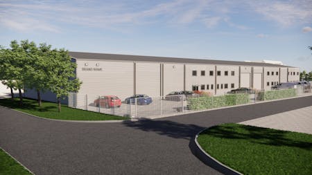 Unit N & Unit P2, Accelerator Park, Sawston, Hi Tech / Lab / Industrial / Research and Development To Let - 23071 Plot N_Model View_Scene 01 .png