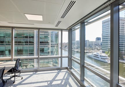 50 Bank Street, London, Office To Let - south quay view.jpg
