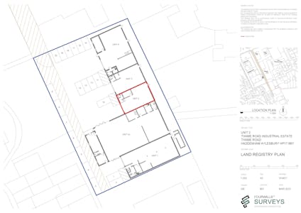 Unit 2, Thame Road Industrial Estate, Aylesbury, Industrial To Let - Thame Rd Industrial Estate Unit 2 lease plan.jpg