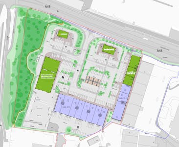 Swansea East Trade Park, Abertawe, Industrial / Industrial/Logistics / Trade Counter / Warehouse To Let - PROPOSED_ESTATE_SITE_PLANUpdated brochure.jpg