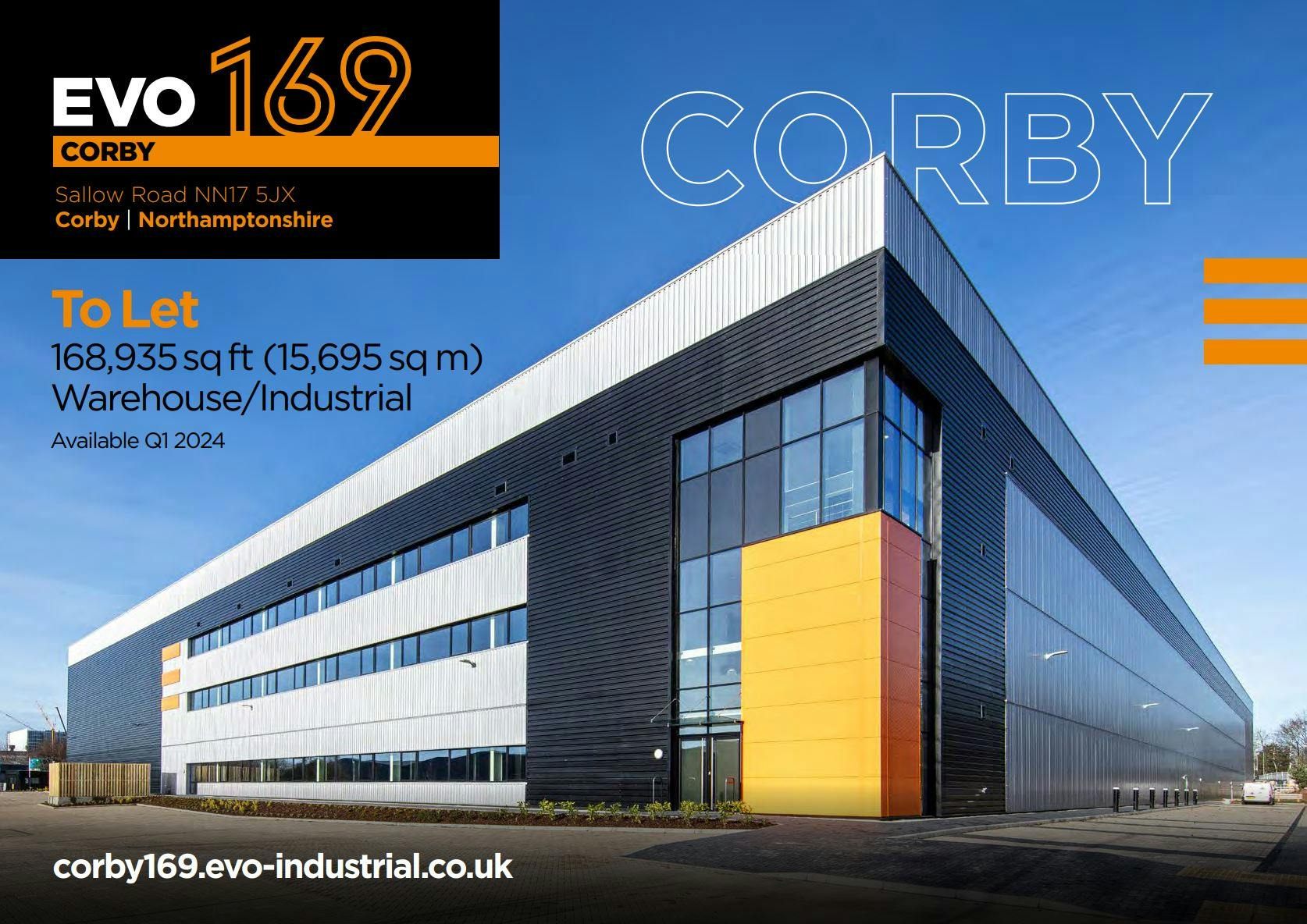 EVO 169 Corby, Sallow Road, Corby, Distribution Warehouse To Let - evo 1.JPG