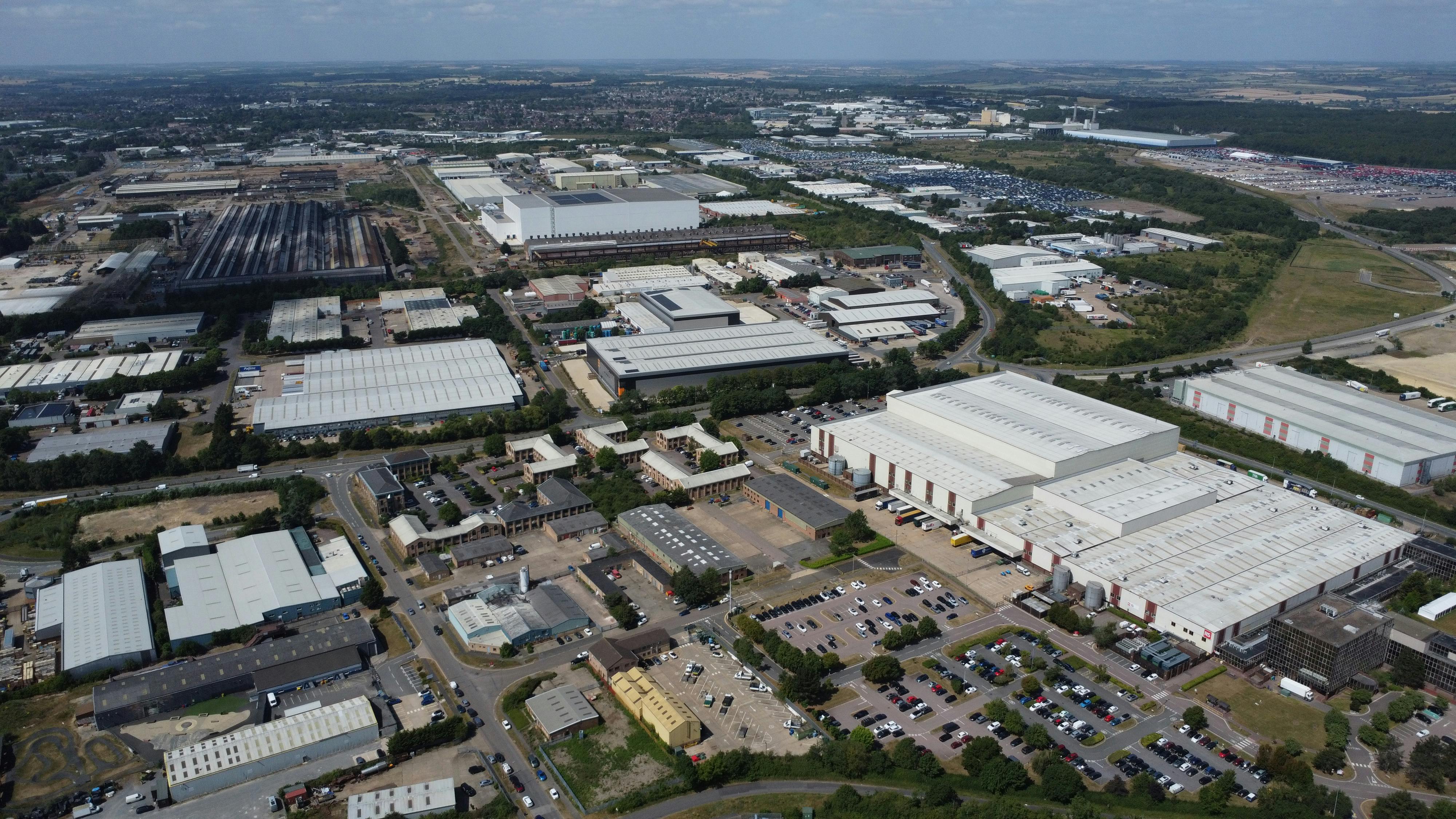 Evo 169 Corby, Hunters Road, Corby, Industrial To Let / For Sale - DJI_0221.JPG