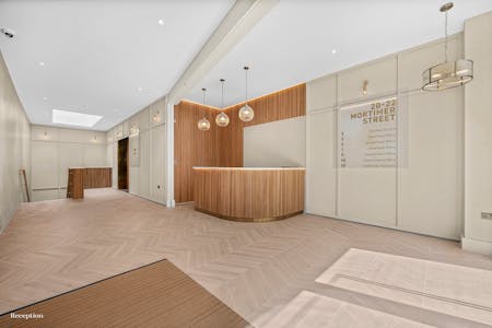 20-22 Mortimer Street (3rd Floor), London, Office To Let - RECEPTION 1.jpg