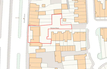 64-70 Amwell Street, Hoddesdon, Office / Sui Generis For Sale - Hoddesdon OS Map (1).png