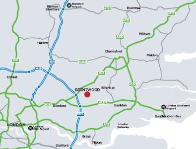 Indigo Place, 171 Kings Road, Brentwood, Office To Let - Road Map.jpg