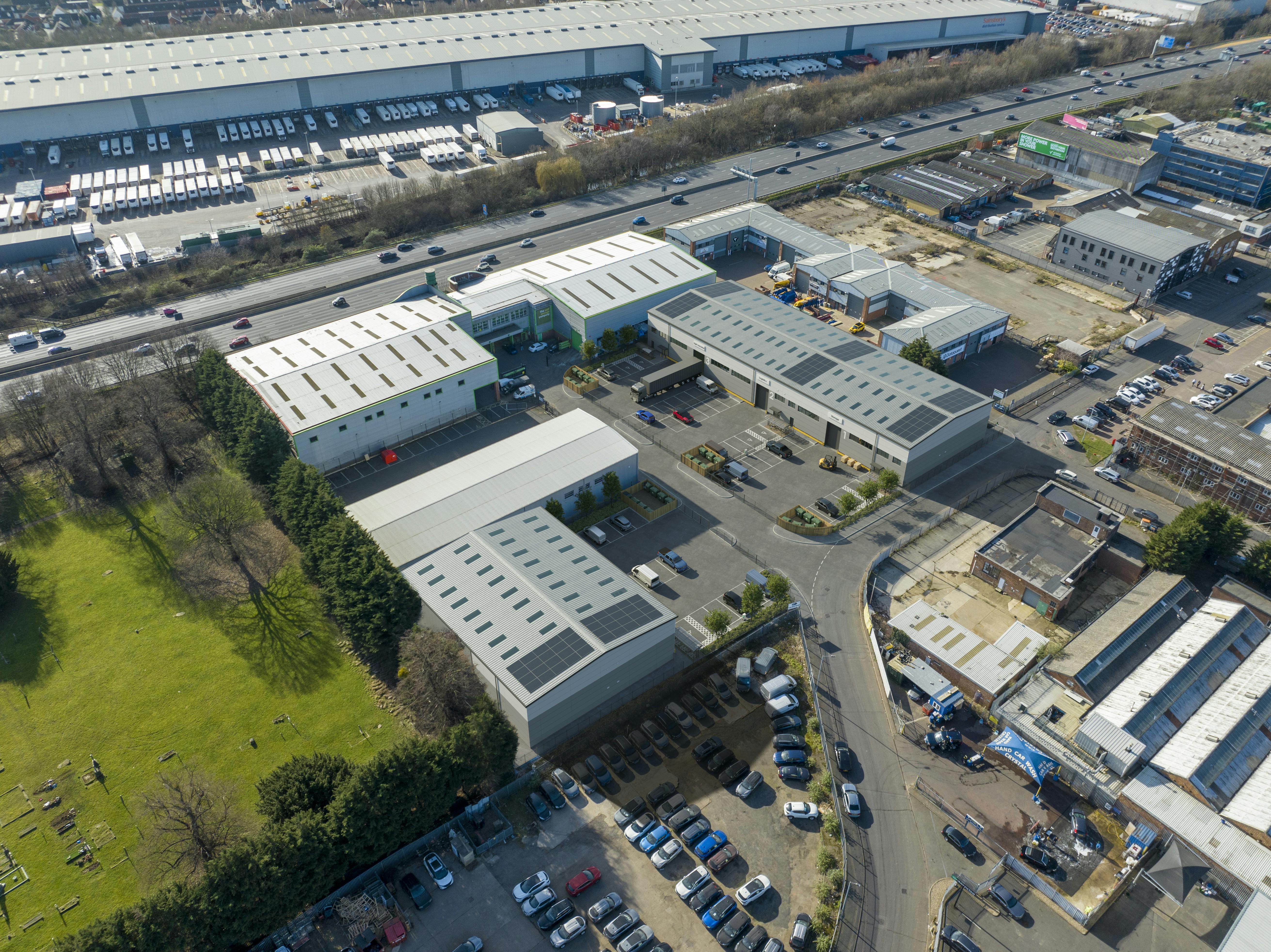 Waltham Connect, Cartersfield Road, Waltham Abbey, Industrial To Let - Waltham Connect Ariel .jpg