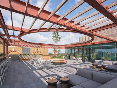 The Fold, Kensington Village, London, Office To Let - The Fold - Communal Terrace