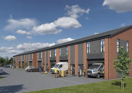 Hubworks, Gibraltar Island Road, Leeds, Industrial To Let - cgi outside.jpeg