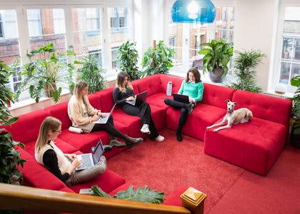 Runway East Shoreditch, 52-60 Tabernacle Street, London, Office / Serviced Office To Let - Second floor breakout space.jpg