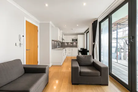 Edge Apartments, London, Residential Flat To Let - Open-plan Living Kitchen