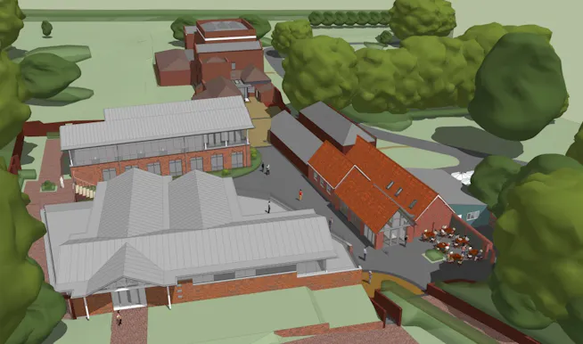 Worting Park - Cafe / Coffee Shop, Basingstoke To Let - Birdseye view looking East.jpg