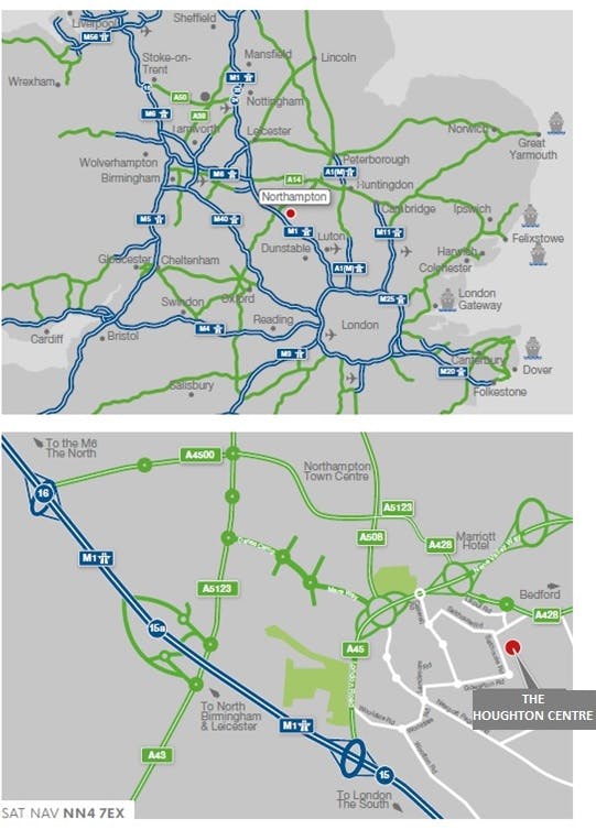 The Houghton Centre Offices, Houghton Centre, Northampton, Offices To Let - Location Map Houghton Centre.jpg
