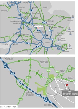 The Houghton Centre Offices, Houghton Centre, Northampton, Offices To Let - Location Map Houghton Centre.jpg