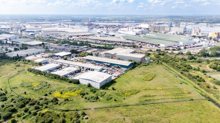 Land on the north west side of Thurrock Park Way, Thurrock  Park Way, Tilbury For Sale - DJI_20250618103423_0040_D.jpg