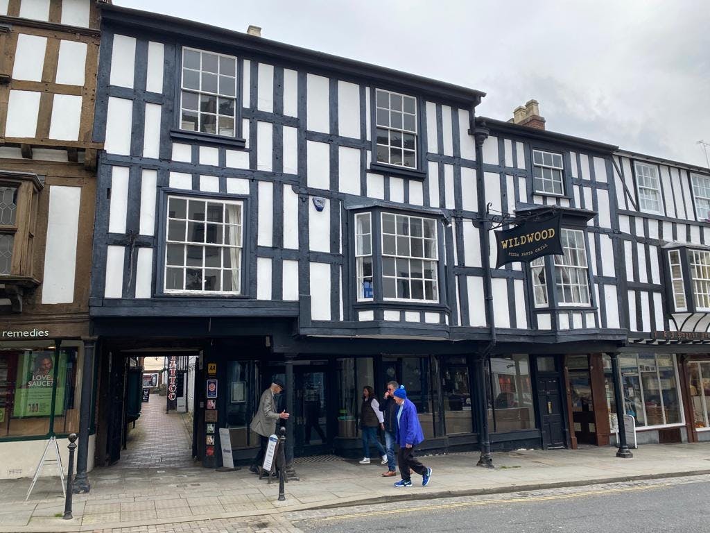 5&6 Broad Street, Ludlow, Shropshire, Restaurant To Let - outside.jpg
