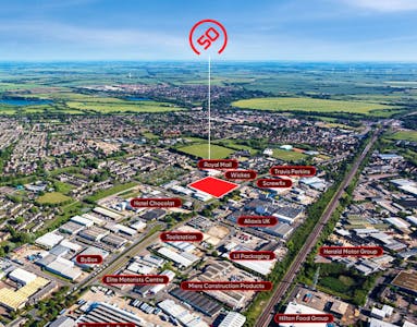 Huntingdon 55, St Peters Road, Industrial To Let - Location Aerial.png