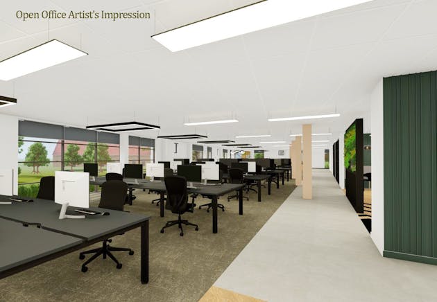Ground Floor, 1600 Parkway, Solent Business Park, Fareham, Offices To Let - Open office_3.jpg