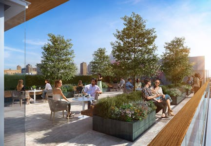 200 Gray's Inn Road, 200 Gray's Inn Road, London, Office To Let - 200 GIR Rooftop Terraces CGI.PNG