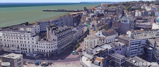 1-3 & 6-9, Robertson Street, Hastings, Leisure / Retail To Let - Google Earth Image.png