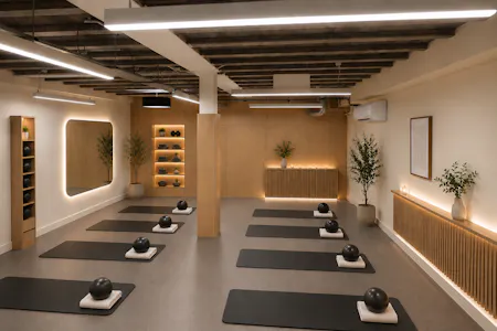 16 Northdown Street, 16A Northdown Street, London, Office To Let / For Sale - INDICATIVE CGI Pilates Studio, Basement.png