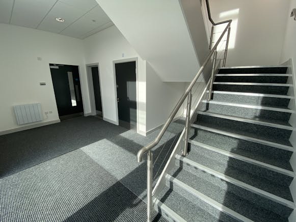 Unit A3, Logicor Park, Dartford, Industrial To Let - Logicor internal stairs 1.jpg