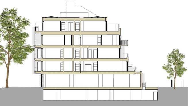 Botanic House, 309-317 Chiswick High Road, Chiswick, Office To Let / For Sale - Side Elevation.jpg