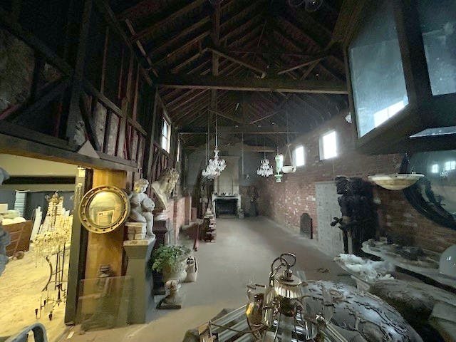 Side of 38 to 40 High Street, Bagshot, Industrial / Retail To Let - Barn 1.jpg