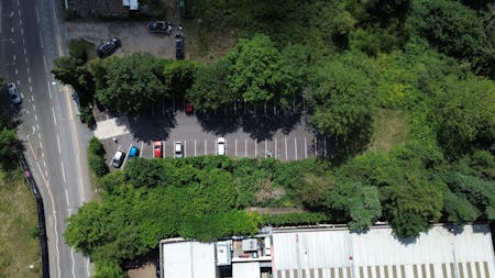 Land lying on the west side, Station Road, Kings Langley, Land For Sale - DJI_0560.JPG