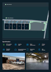 Linnyshaw Industrial Estate, Manchester, Trade Counter / Industrial / Warehouse To Let - Site Plan