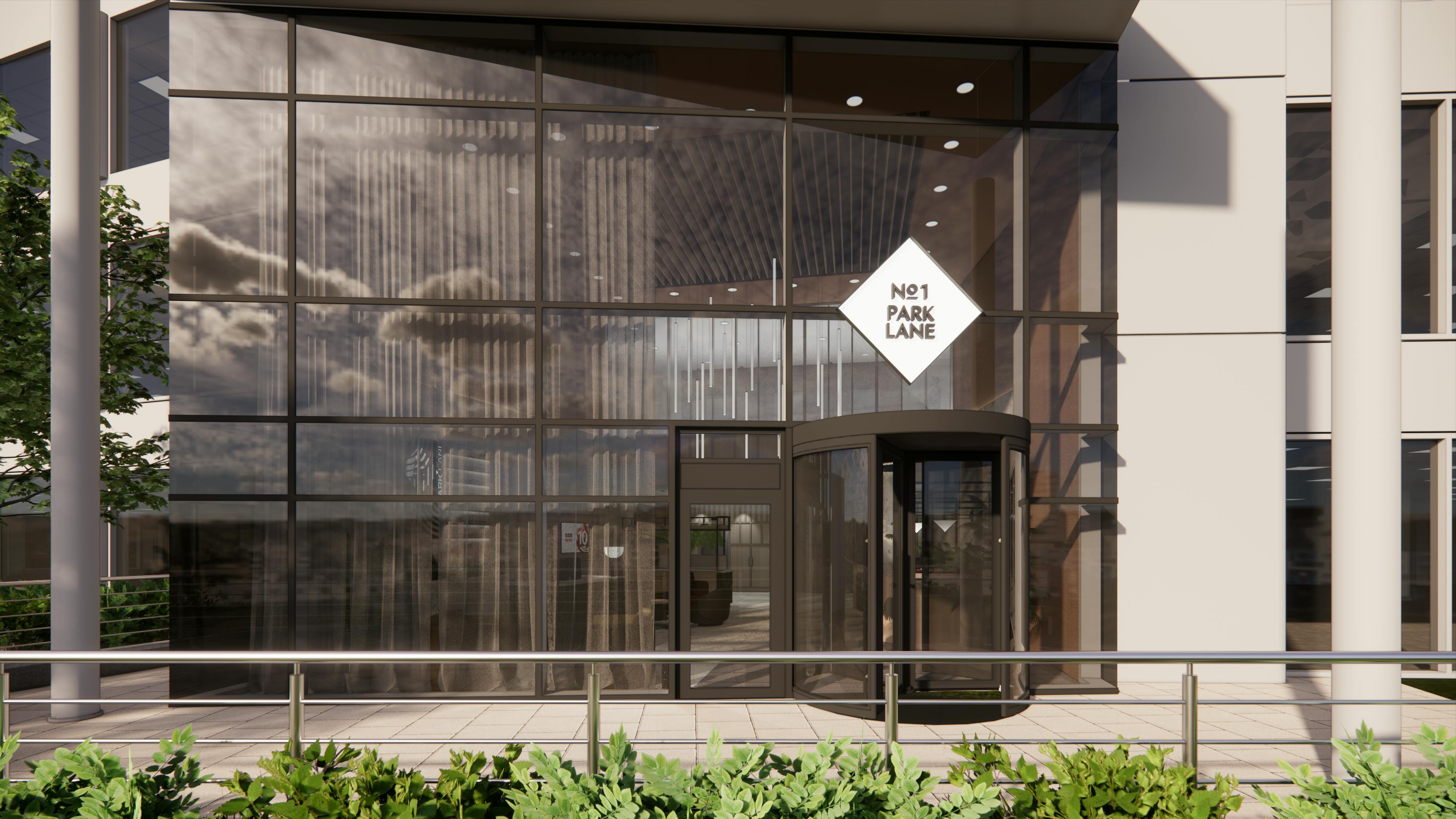 1 Park Lane, Leeds, Offices To Let - External Branding Option 2.png