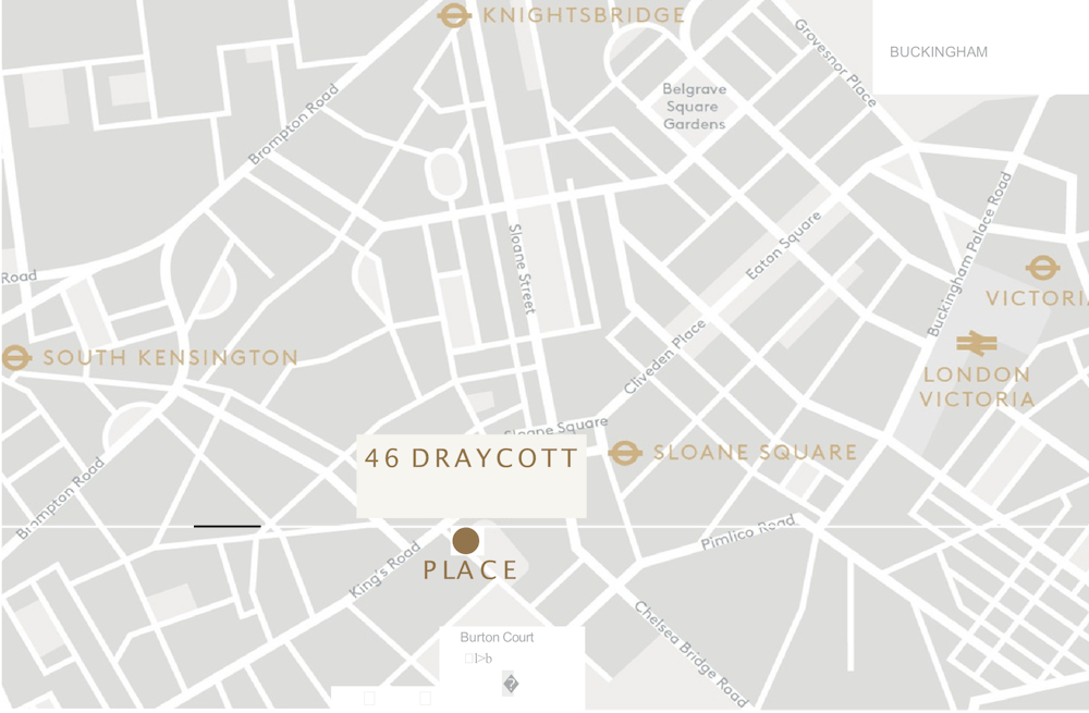 46 Draycott Place, Chelsea, 46 Draycott Place - location