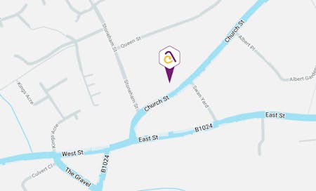 13, Church Street, Coggleshall, Colchester, Office To Let - map.PNG