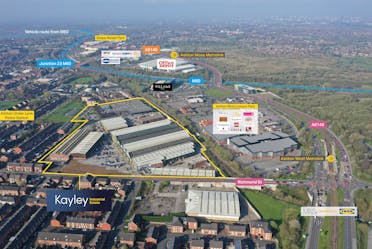 Unit 3C, Kayley Industrial Estate, Richmond Street, Ashton-under-Lyne, Industrial To Let - Aerial1.jpg - More details and enquiries about this property