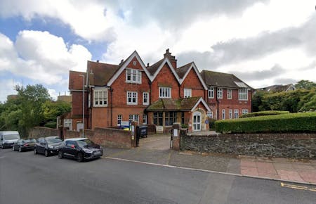 Former Leaf Hospital, 33 St Anne's Road, Eastbourne, D1 (Non Residential Institutions) / Education / Healthcare / Investment / Office For Sale - external front improved.JPG