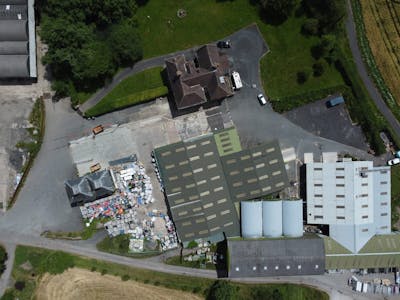 Mill Lane Trading Estate, Tenbury Wells, Industrial/Logistics For Sale - Aerial Mill Lane.png