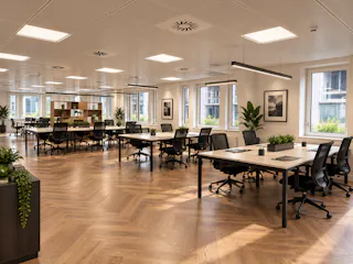 6 New Bridge Street, London, Offices To Let - 3rd - suggested fit out