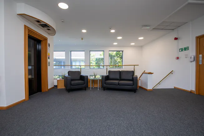 Alexandra Gate Business Centre, Cardiff, Offices To Let - First Floor Reception Front of Building.jpg