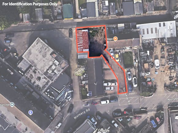 Land R/o Nursery Parade, Nursery Road, Luton, Land/Yard For Sale - Aerial.jpg
