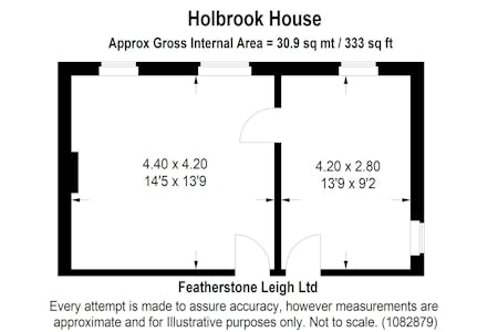 Holbrooke House, Richmond, Serviced Office To Let - Office A & B floorplan.jpeg