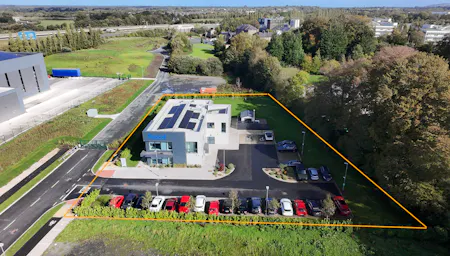 Trescal Building, Millennium Park, Naas, Office To Let - Drone Site Outline.png