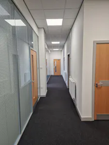 Stiltz Building, Ledson Road, Wythenshawe, Office To Let - Stiltz House corridor.jpg