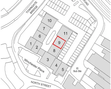 Unit 9 Winchester Place, Poole, Office To Let - 9 Winchester Place - Site Plan.jpg