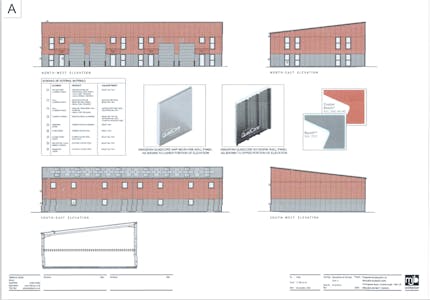 Wealden Business Park, Farningham Road, Crowborough, Industrial To Let - Wealden Business Park  Unit A Elevations  Section.png