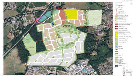 Allocated Care site, Wildor, Bideford, Development / Land / Other - Health / Nursery / Church / Education For Sale - 333101350 BLM07 Wider Concept Masterplan Option 5 Rev BA0.jpg