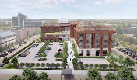 VerveMK, 201 Grafton Gate East, Milton Keynes, Office To Let - VERVE_aerial_view.jpg