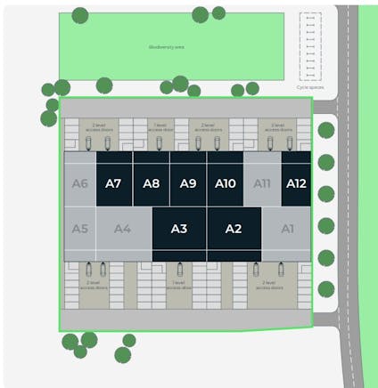Various Units, Logicor Park, Dartford, Industrial To Let - Dartford - Logicor A numbers layout plan.jpg