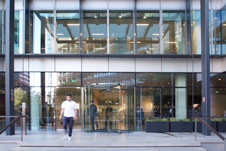 The Point, London, Office To Let - Main entrance