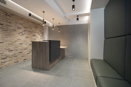 The Bread Factory, 1a Broughton Street, London, Office To Let - reception desk.jpg