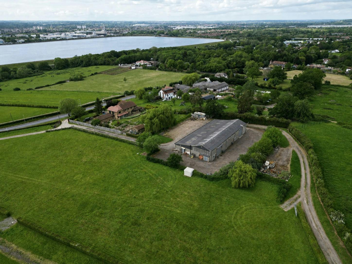 Unit 5 Picks Cottage, Chingford, Industrial To Let - Wide exterior drone.jpeg